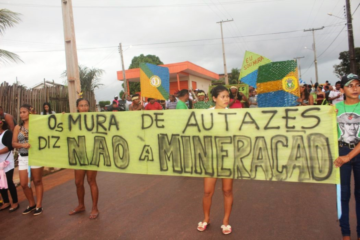 Liderança indígena Mura denuncia políticas ambientais de fachada e empreendimentos que visam à liberação de mineração em terras indígenas