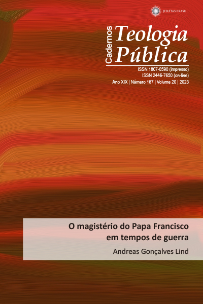 167ª edição - O magistério do Papa Francisco em tempos de guerra