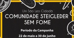 Campanha visa a arrecadação de alimentos e produtos de higiene e limpeza para a Ocupação Steigleder